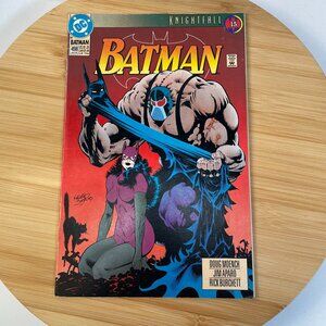 DC Comics Batman Knightfall 498 Comic Book 1993 Moench Aparo Burchett